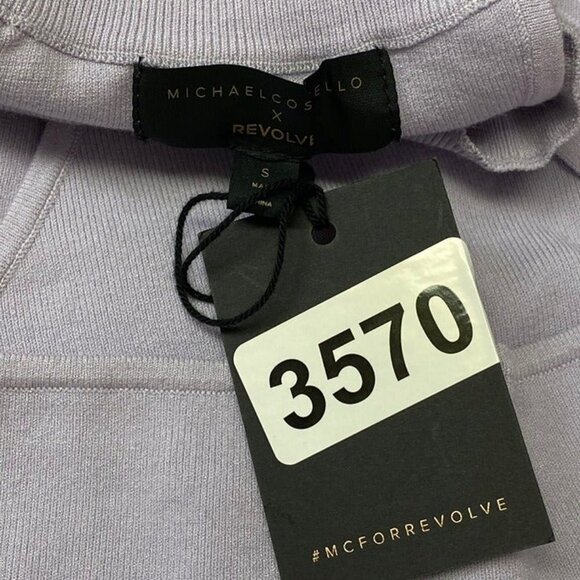 Michael Costello x REVOLVE Araceli Knit Bodysuit - Light Lavender - Picture 12 of 12